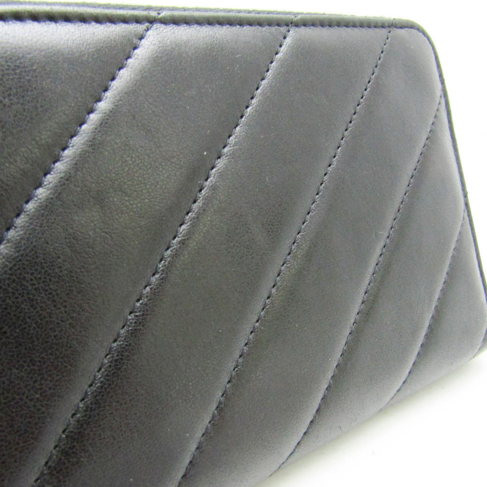 CHANEL Black Lambskin Leather Wallet - Picture 11 of 16